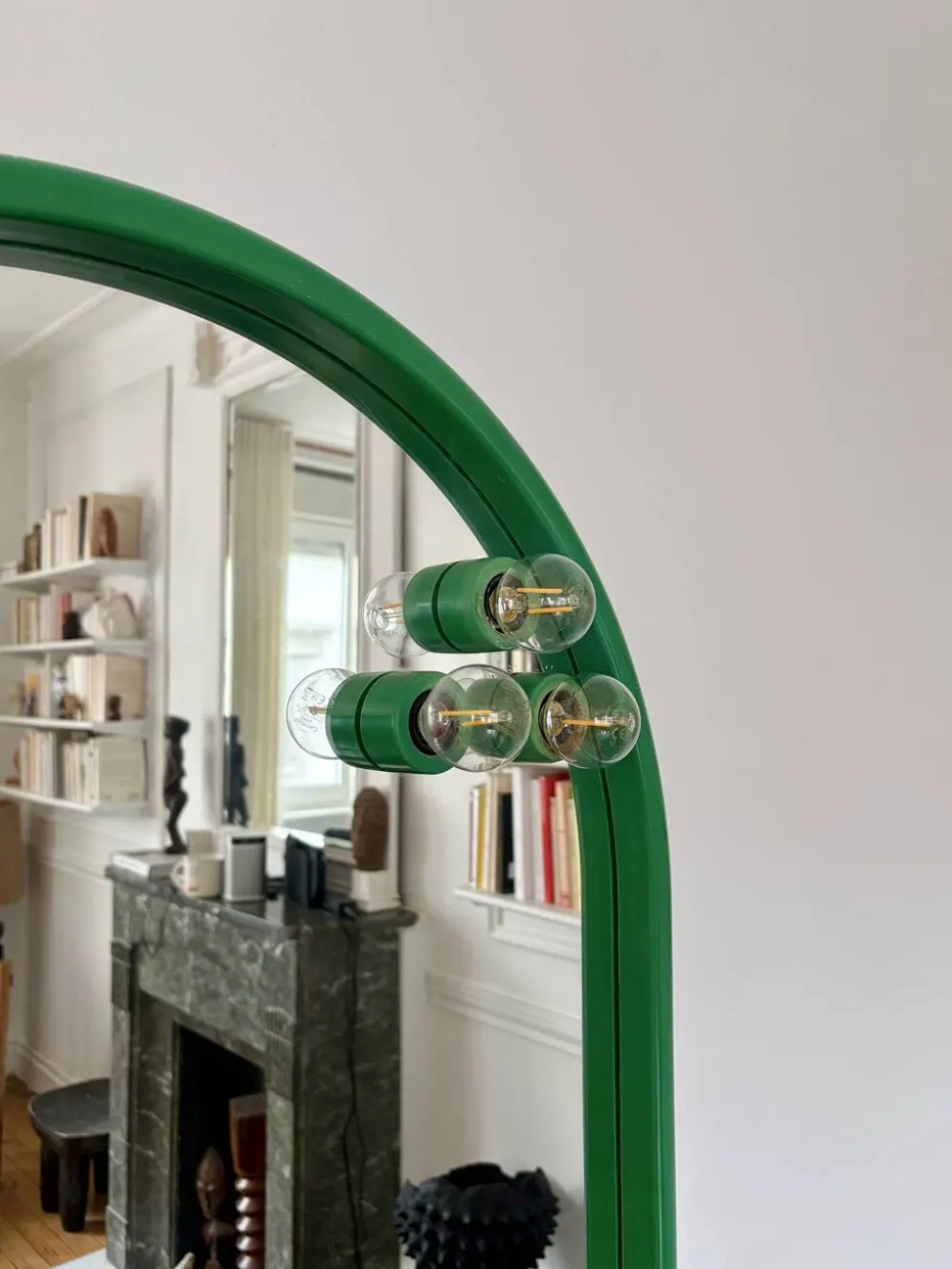 Paire de miroirs en plastique italien Gedy 1970