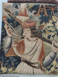 Paire de panneaux tapisserie Jules Pansu