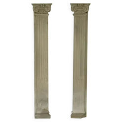 Paire de pilastres Renaissance en pierre Serena, Italie, XVIe siècle