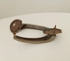 Paire de poignées de meuble anciennes art déco années 30/40