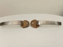 Paire de poignées de meuble anciennes art déco années 30/40