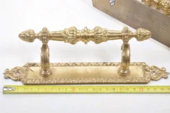 Paire de poignées de tirage de porte battante / ancienne /