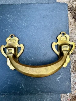 Paire de poignées en bronze signé L.PINET Art Nouveau