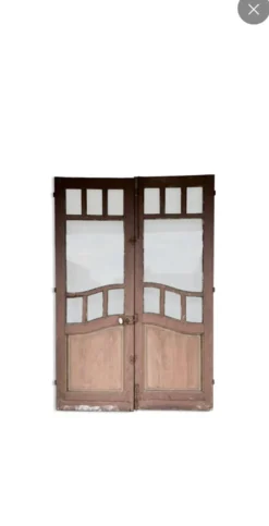 Paire de portes art nouveau anciennes
