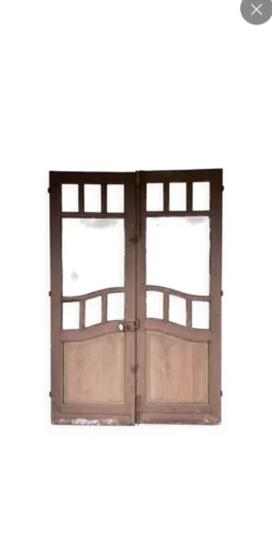 Paire de portes art nouveau anciennes
