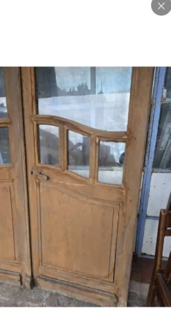 Paire de portes art nouveau anciennes