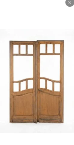 Paire de portes art nouveau anciennes