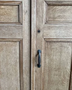 Paire de portes d’armoire en chêne