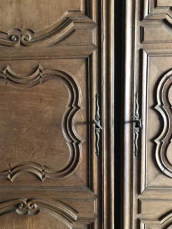 Paire de portes de placard - Chêne, époque fin XVIIIème