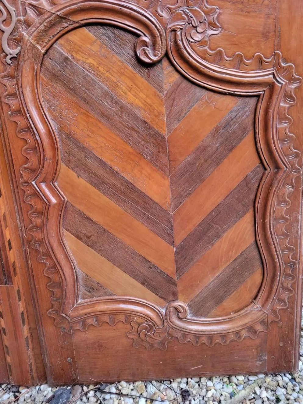 Paire de portes de placard mural