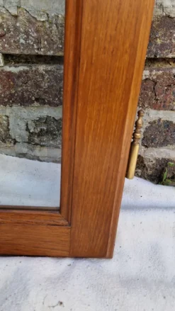 Paire de portes vitrées chene