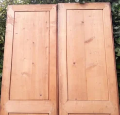Paire de portes 248x129cm anciennes