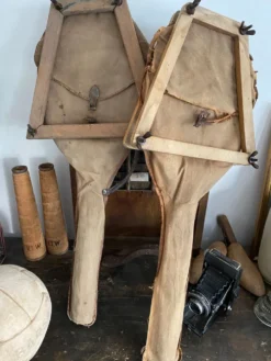 Paire de raquette de tennis vintage
