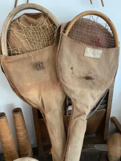 Paire de raquette de tennis vintage
