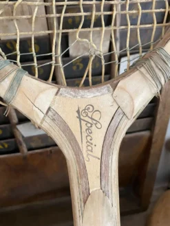 Paire de raquette de tennis vintage