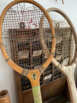 Paire de raquette de tennis vintage