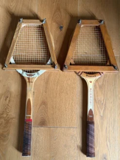 Paire de raquettes tennis 1960
