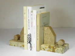 Paire de Serre Livres en Marbre période Art-Deco