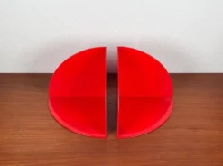 Paire de serre-livres Space Age modèle 4909 par Giotto Stoppino pour Kartell, Italie 1960