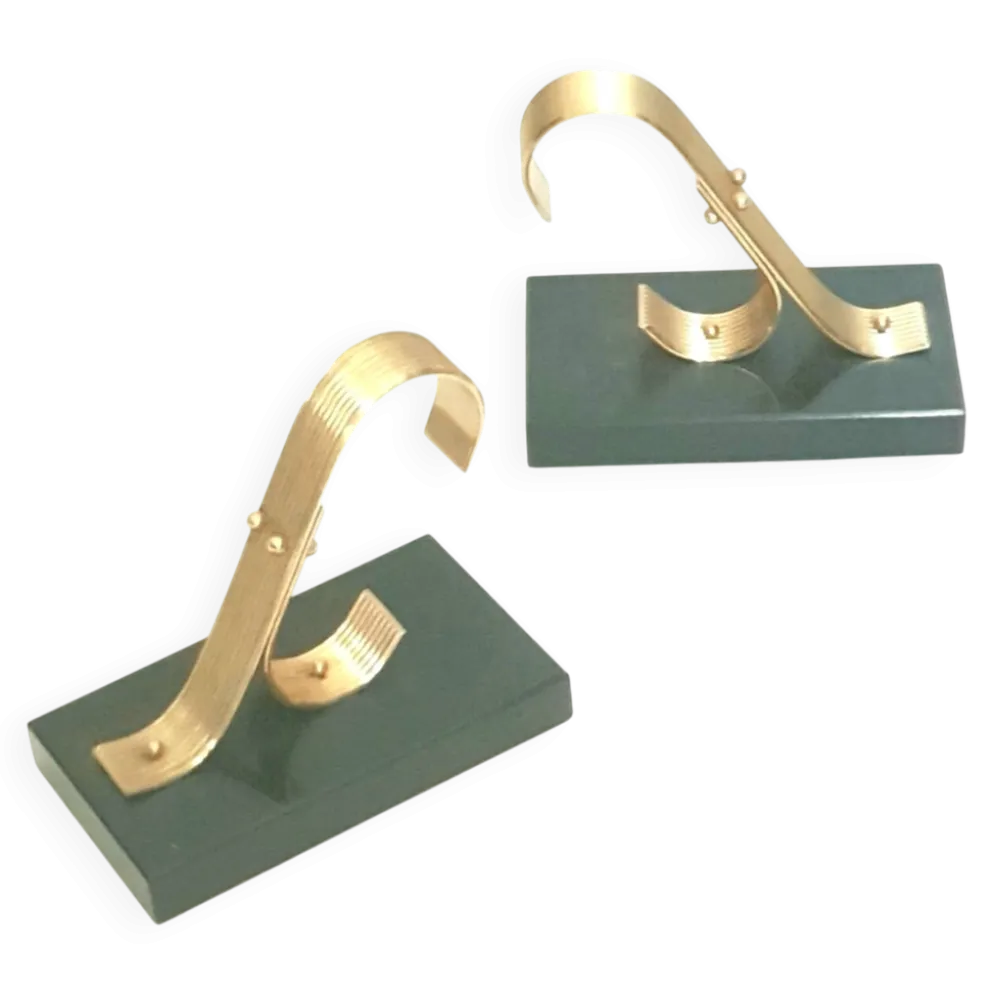 Paire de serres - livre gold starry 1950 XXe
