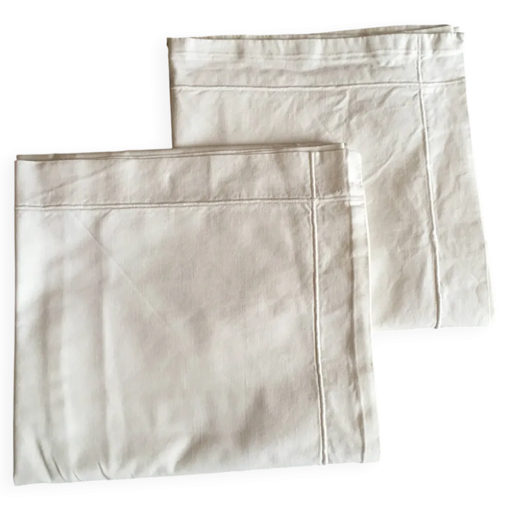 Paire de taies d'oreiller de trousseau