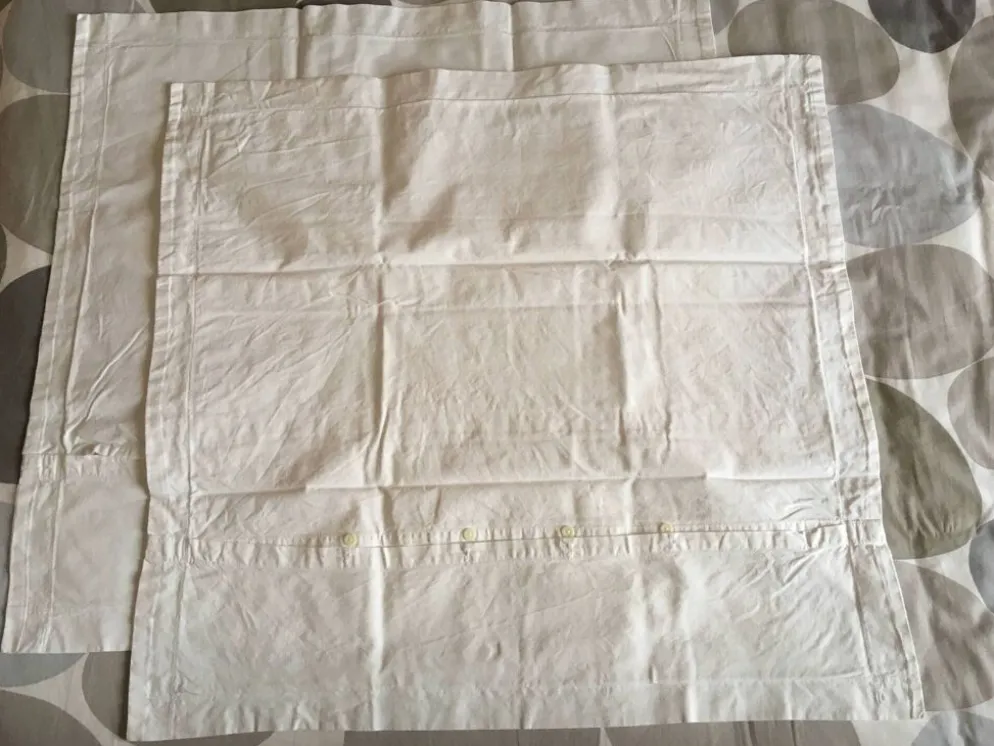 Paire de taies d'oreiller de trousseau