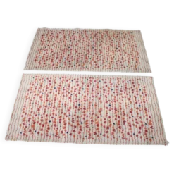 Paire de tapis / moquettes abstraits modernistes, années 1960