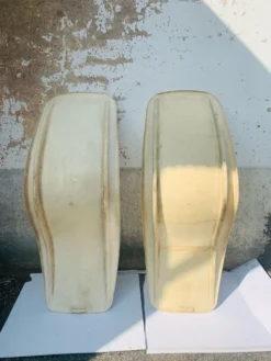 Paire de transats bains de soleil Eurolax R1 par Charles Zublena