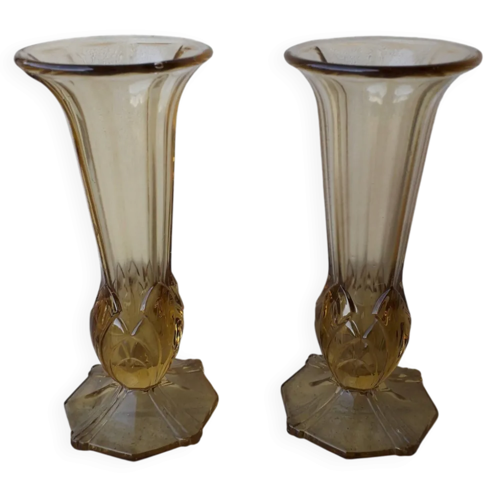 Paire de vases Art Déco