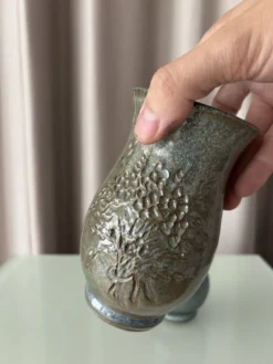 Paire de vases en céramique belge – Faits à la main