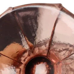 Paire de vases en verre coloré de la période Art Déco