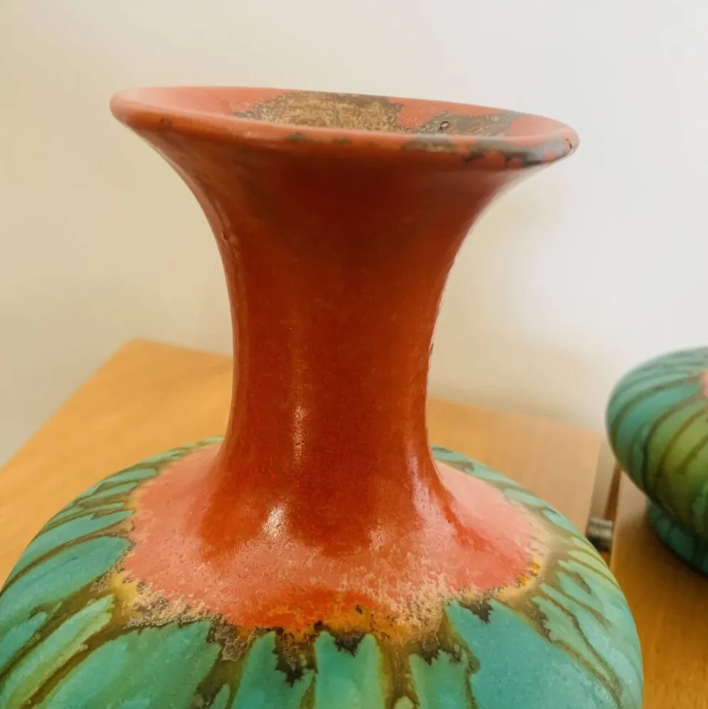 Paire de vases vintage West Germany