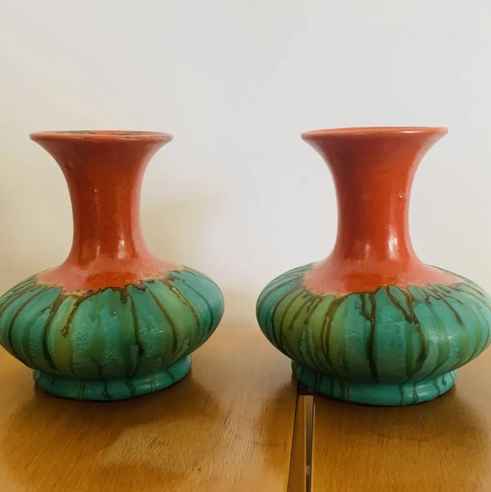 Paire de vases vintage West Germany
