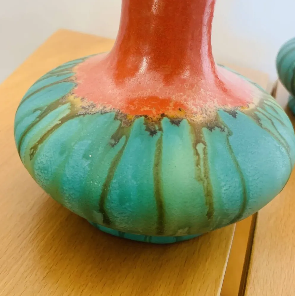 Paire de vases vintage West Germany