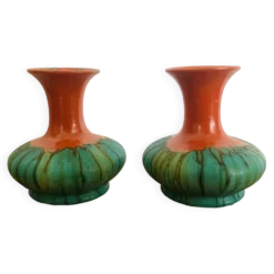 Paire de vases vintage West Germany