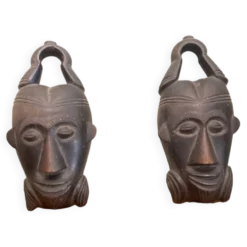 Paire masques ethniques