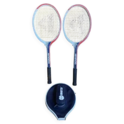 Paire Raquette Tennis Ancienne DONNAY GLM 680 Bois + Housse MARCO Vint