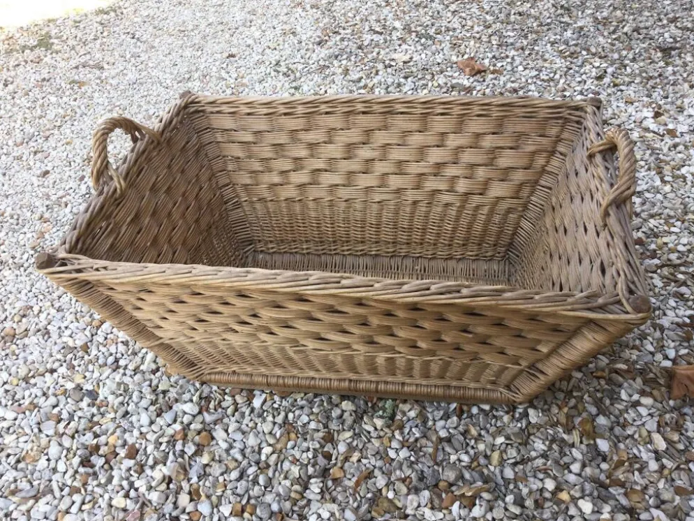 Panier ancien avec 2 anses