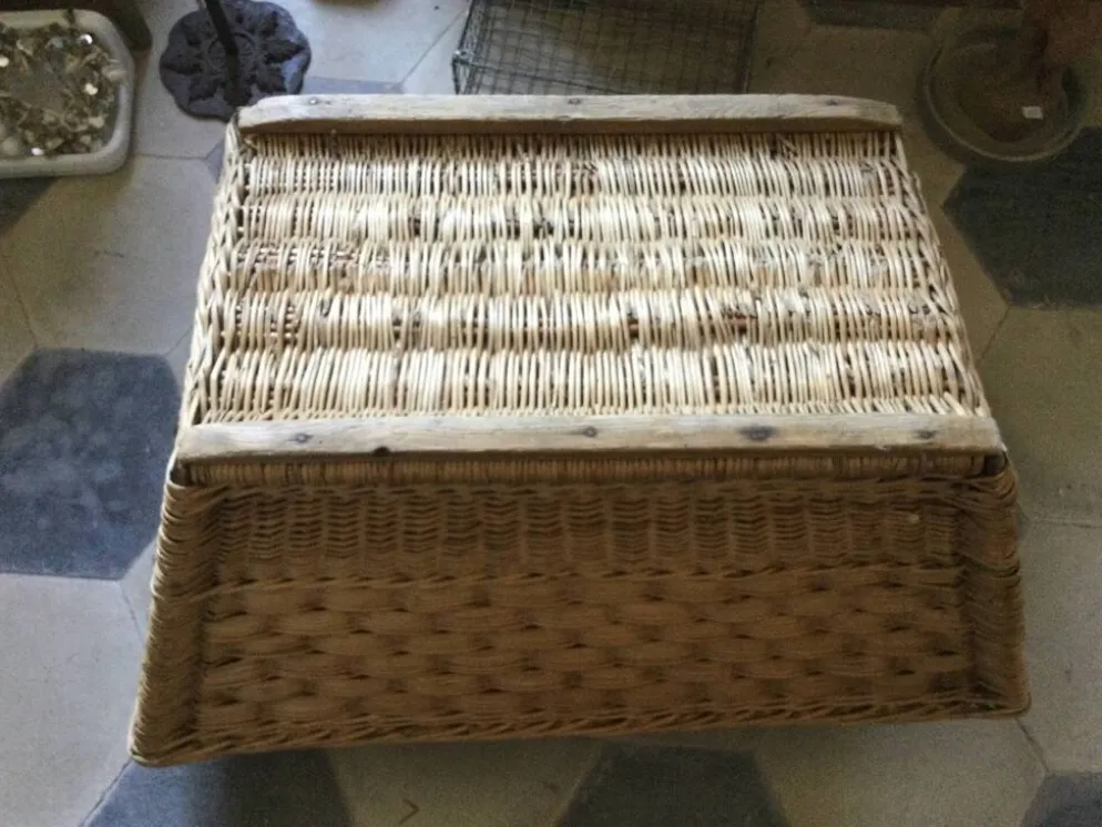 Panier ancien avec 2 anses