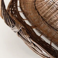 Panier à bûches en osier