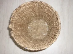 Panier corbeille à papier en corde tressée