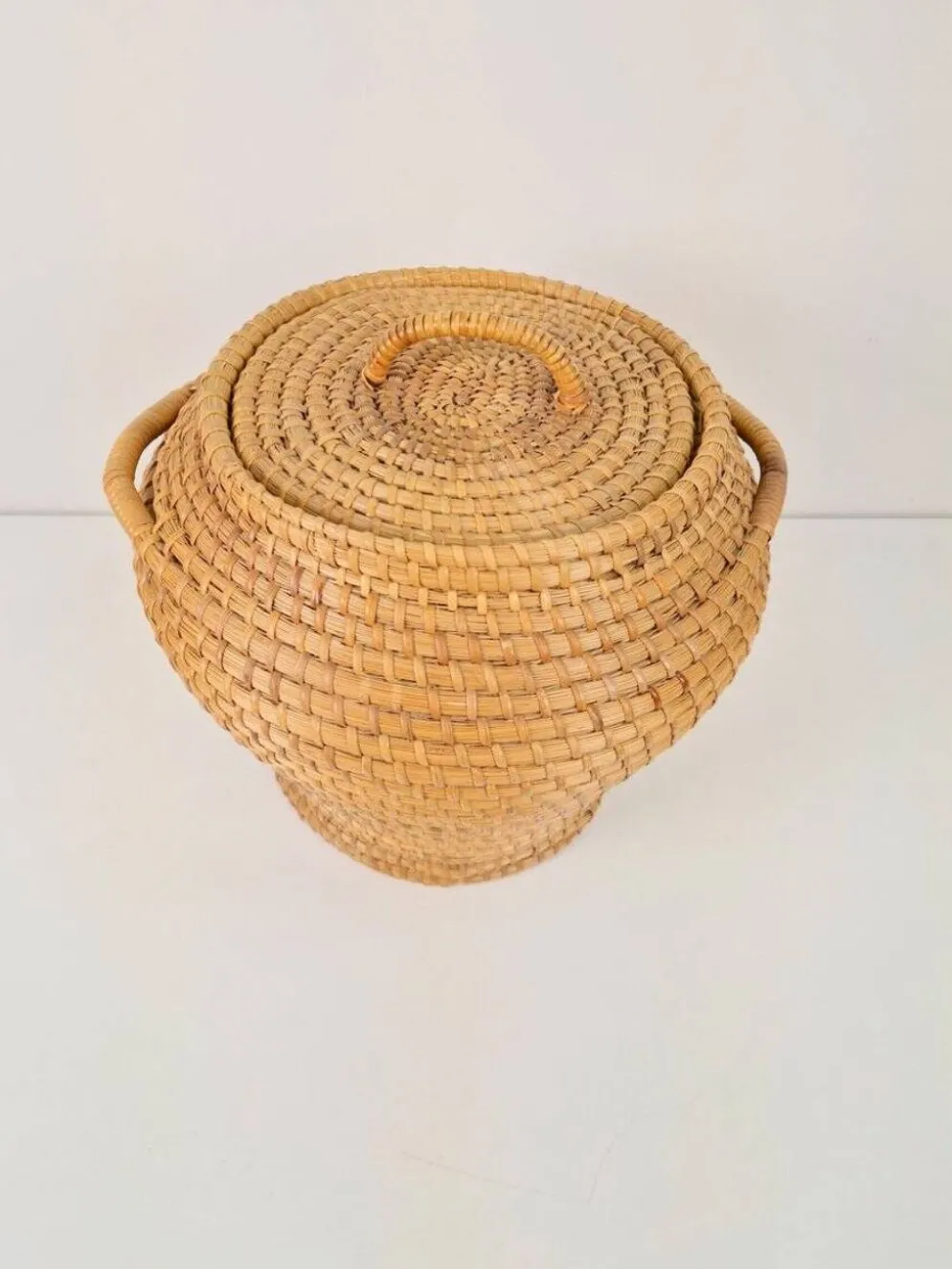 Panier à couvercle Snake Charmer Vintage Rush, 1960
