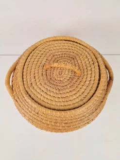 Panier à couvercle Snake Charmer Vintage Rush, 1960