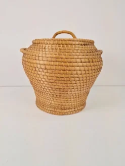 Panier à couvercle Snake Charmer Vintage Rush, 1960