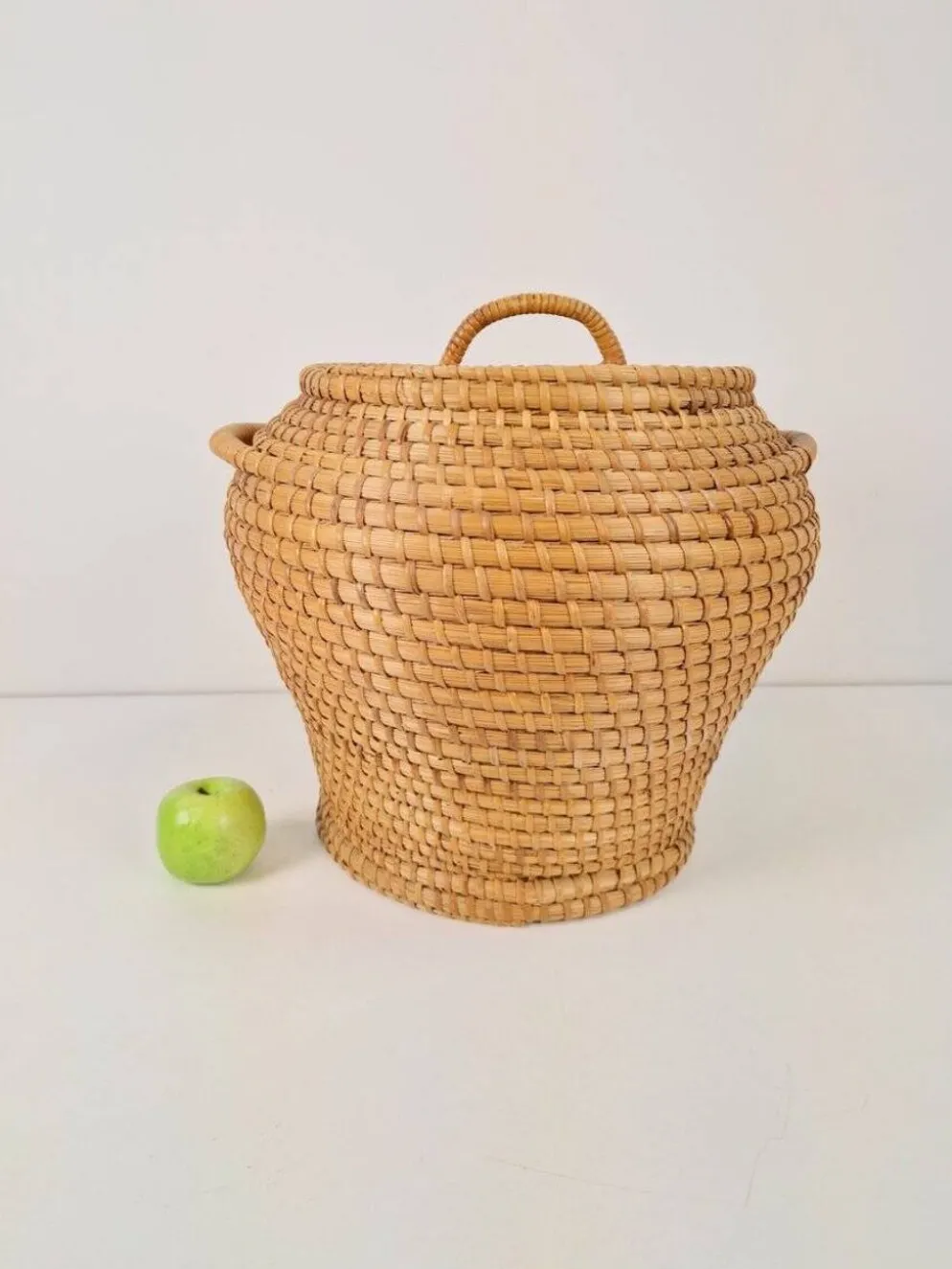 Panier à couvercle Snake Charmer Vintage Rush, 1960