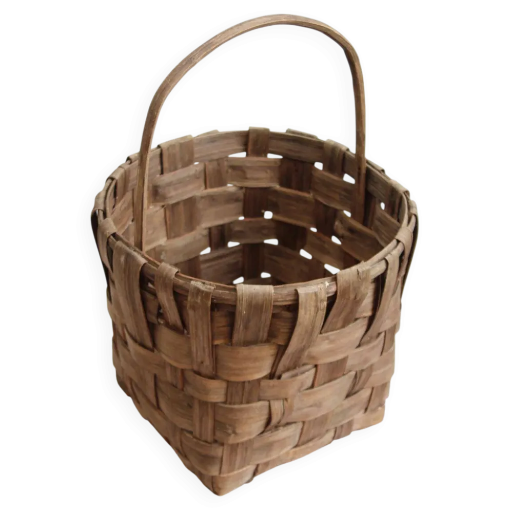 Panier en châtaignier