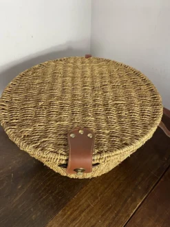 Panier en corde tressée