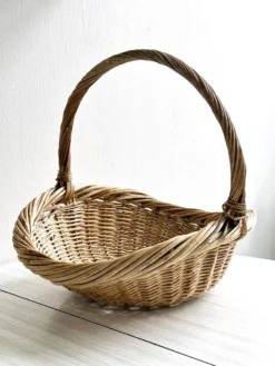 Panier en osier.