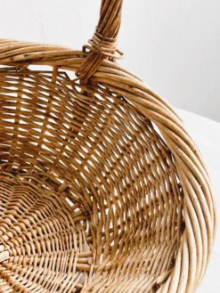 Panier en osier.