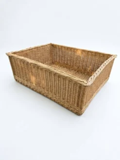 Panier en osier grand modèle